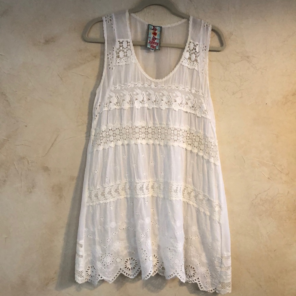 Johnny Was Tunic Size Small